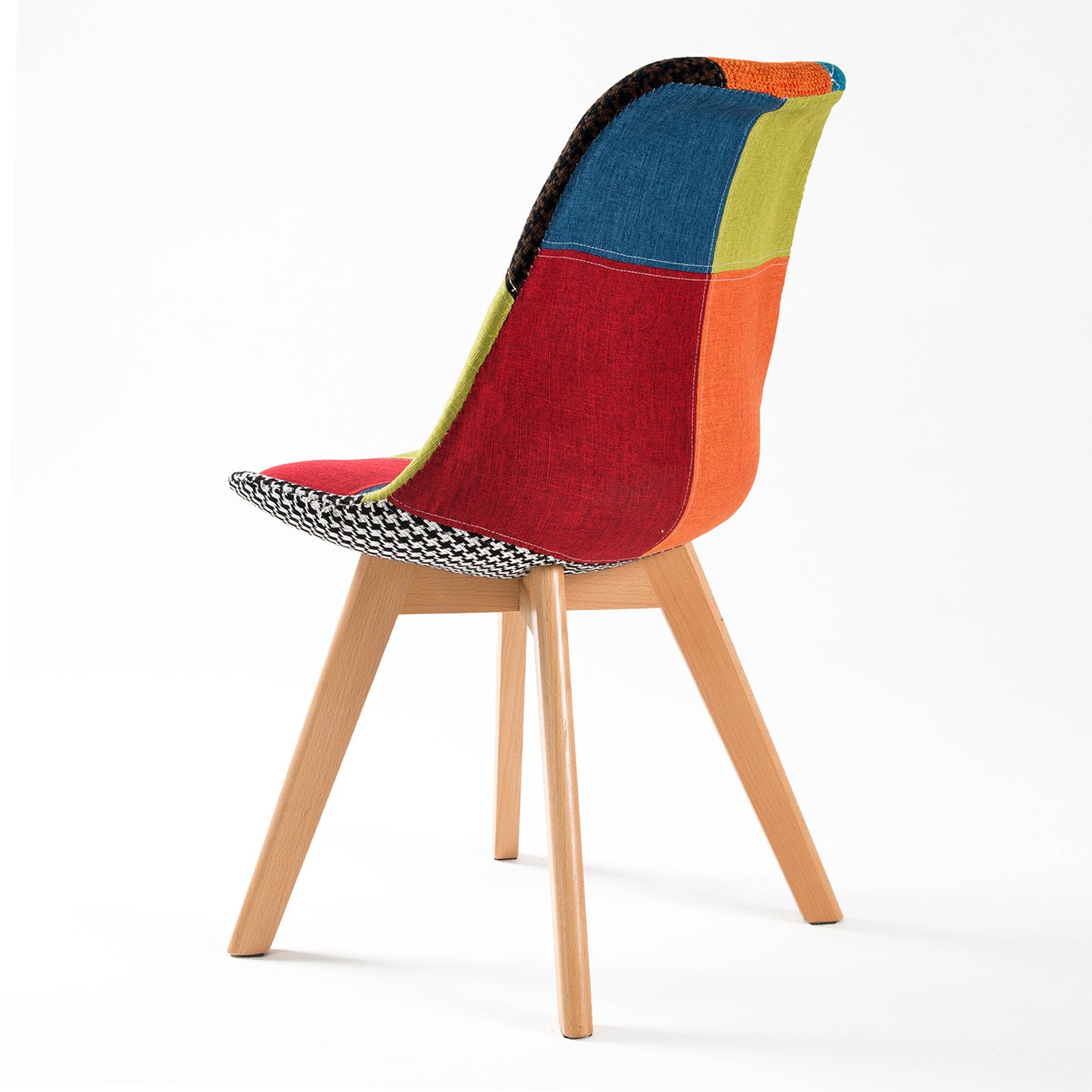 La Bella Padded Dining Cafe Chairs x 4 - Multicolour