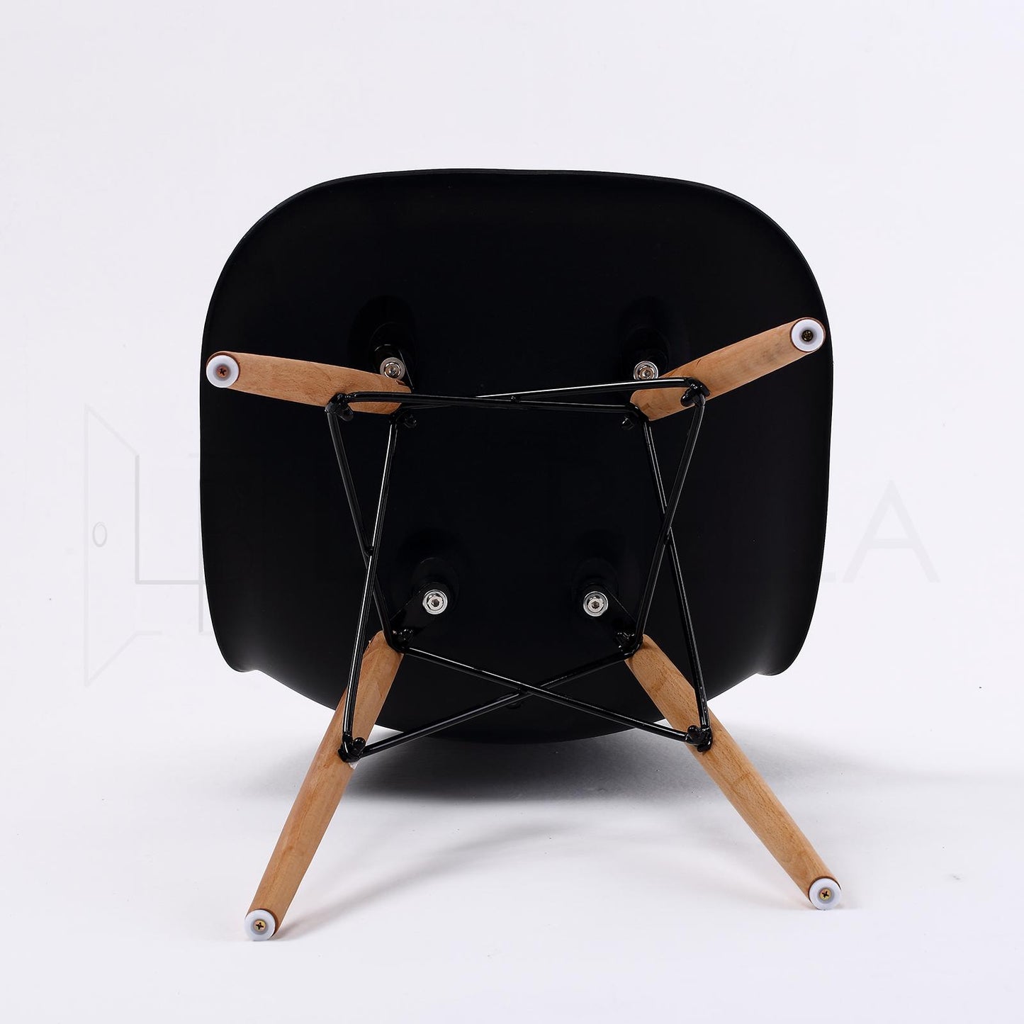 La Bella Dining Cafe Chair x 4 - Black