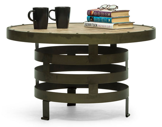 Retro Style Spiral Coffee Table