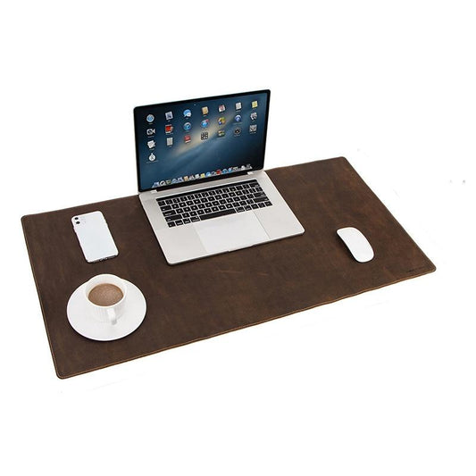 Retro Crazy Horse Leather Anti Slip Desk Pad