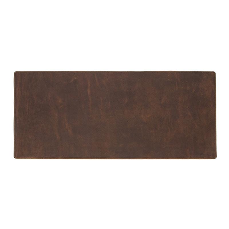 Retro Crazy Horse Leather Anti Slip Desk Pad