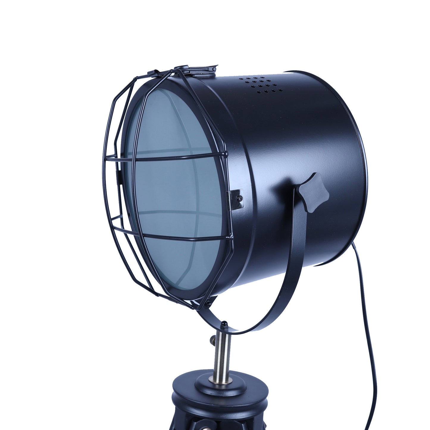 Nautical Tripod Floor Lamp - Black