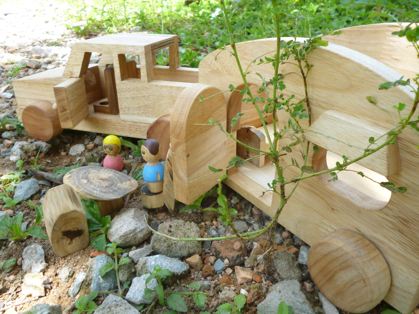 Wooden Camper Van