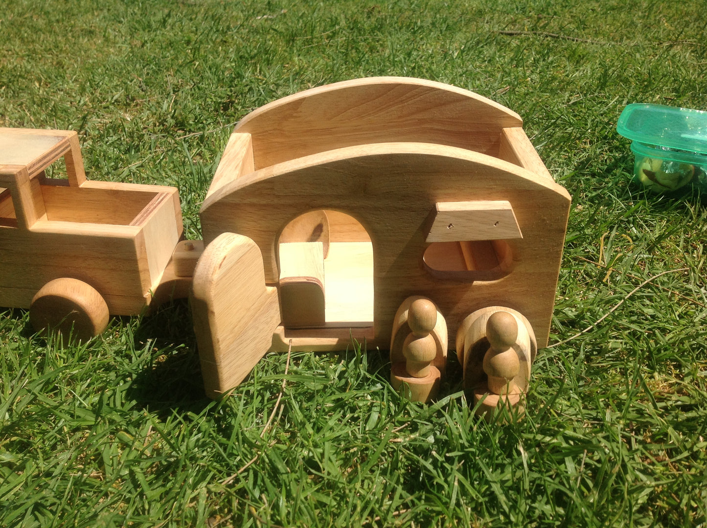 Wooden Camper Van
