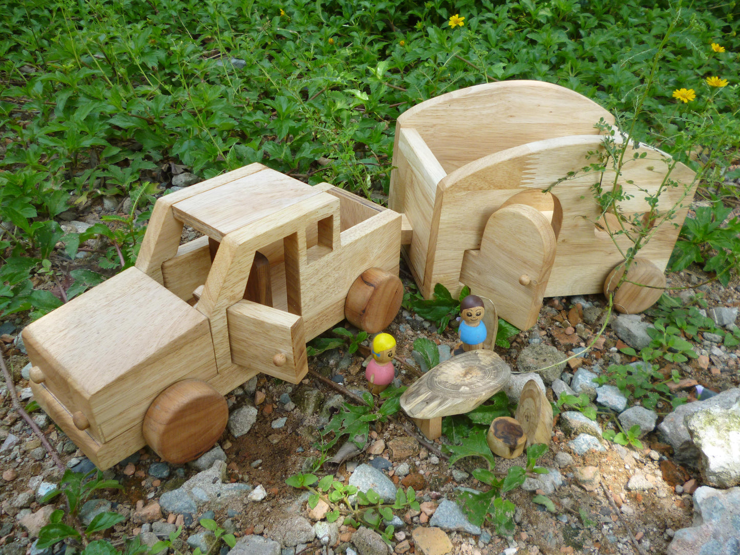 Wooden Camper Van