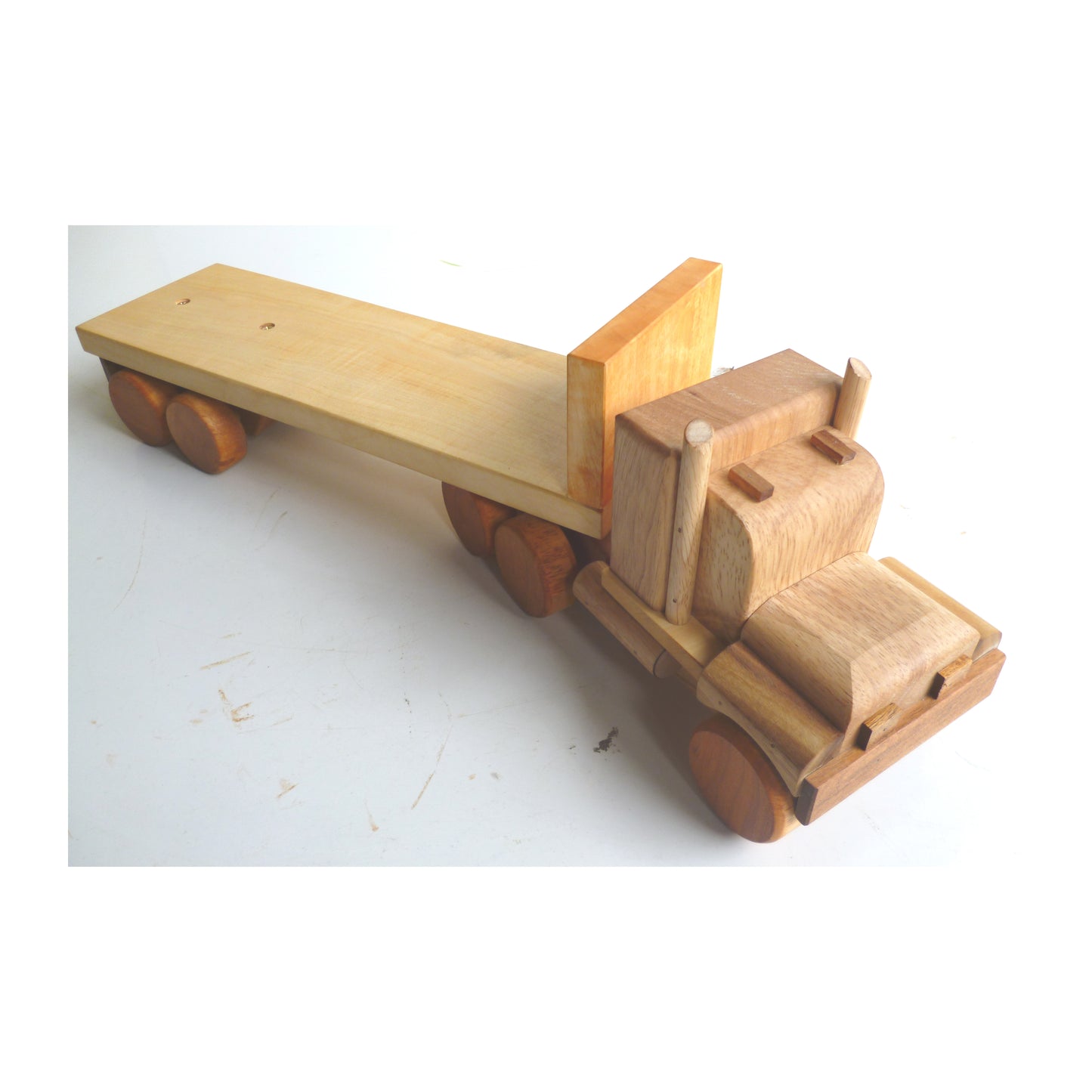 Wooden Flat Back Truck