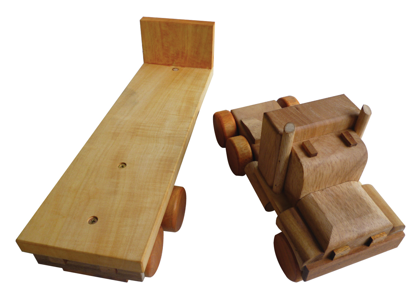 Wooden Flat Back Truck