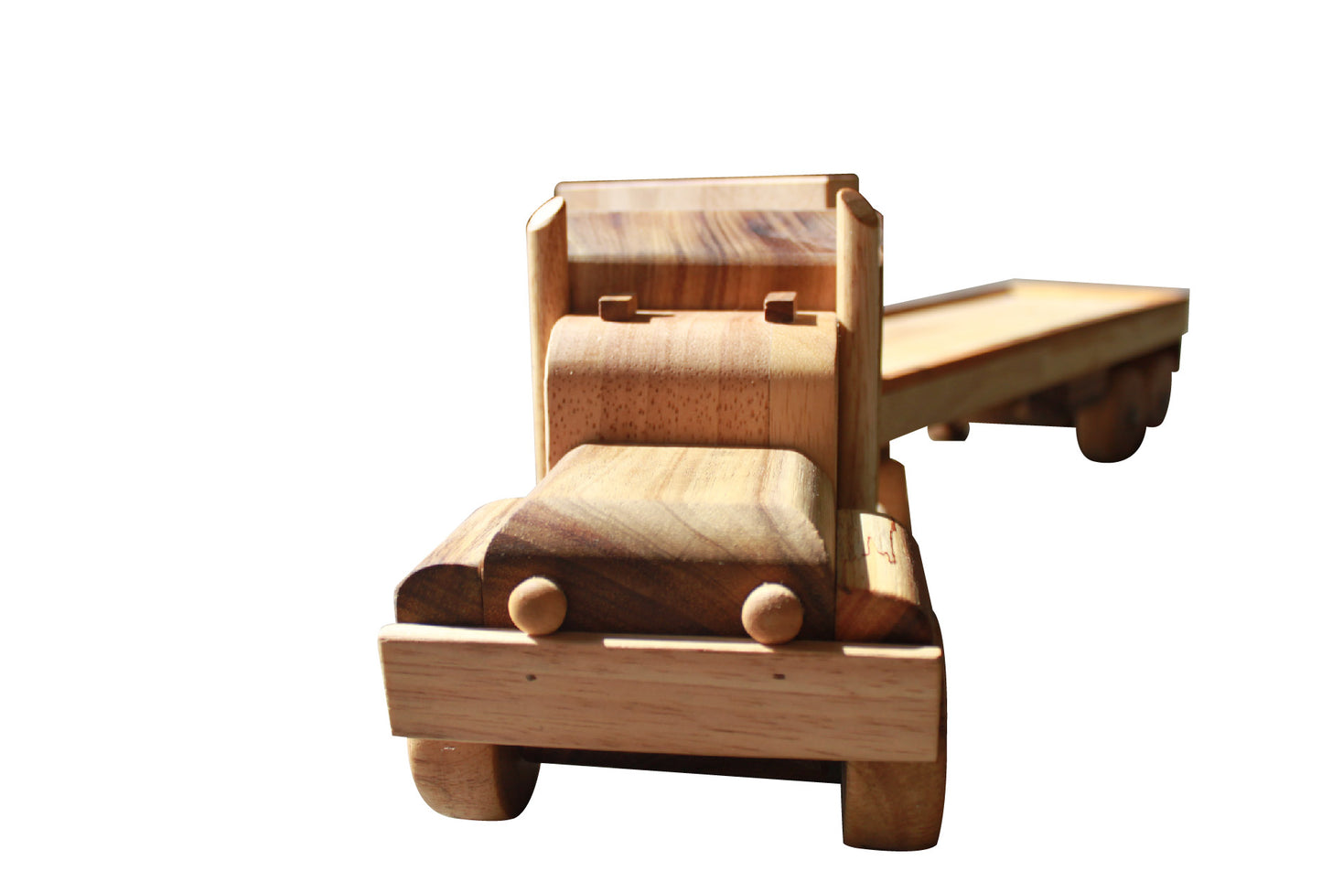 Wooden Flat Back Truck