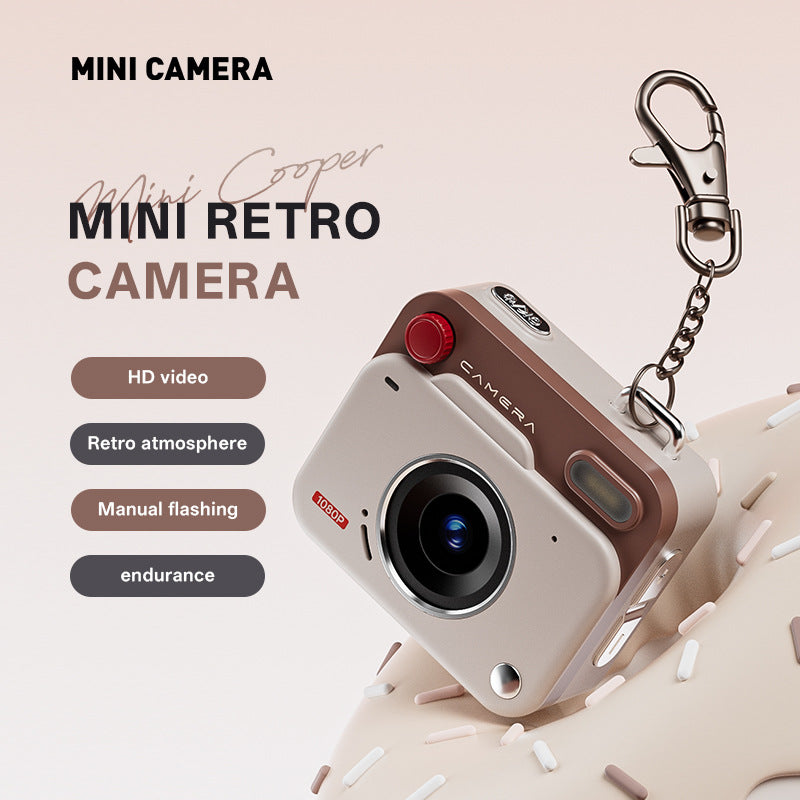 Mini Retro Digital Camera – Pocket-Sized Fun with Vintage Style