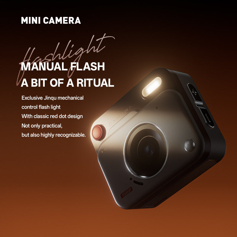 Mini Retro Digital Camera – Pocket-Sized Fun with Vintage Style