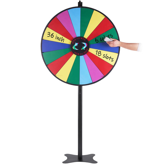 Vevor Spinning Prize Wheel with Dry Erase