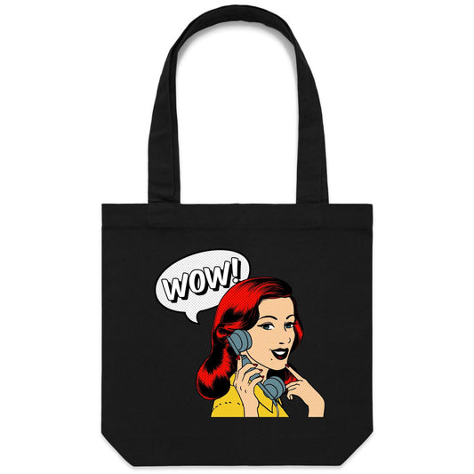 Wow! Canvas Tote Bag