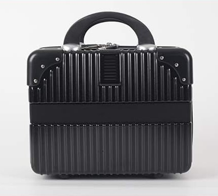 Retro Style Make Up Case - Black