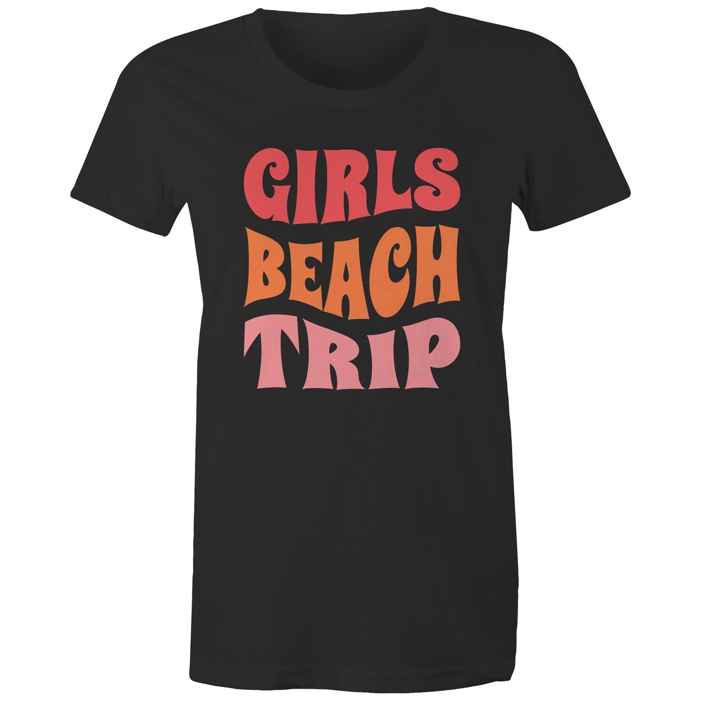 Girls Beach Trip - Women's Organic Tee